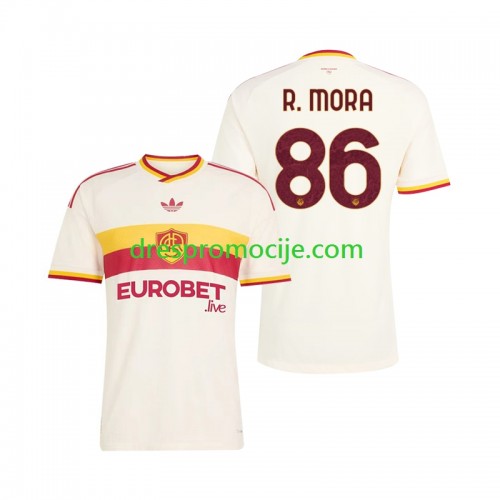 A.S. Roma Rodrigo Mora 86 Dres Gostujući 2026/2027 Kratkih Rukava A.S. Roma Rodrigo Mora 86 Dres Gostujući 2026/2027 Kratkih Rukava